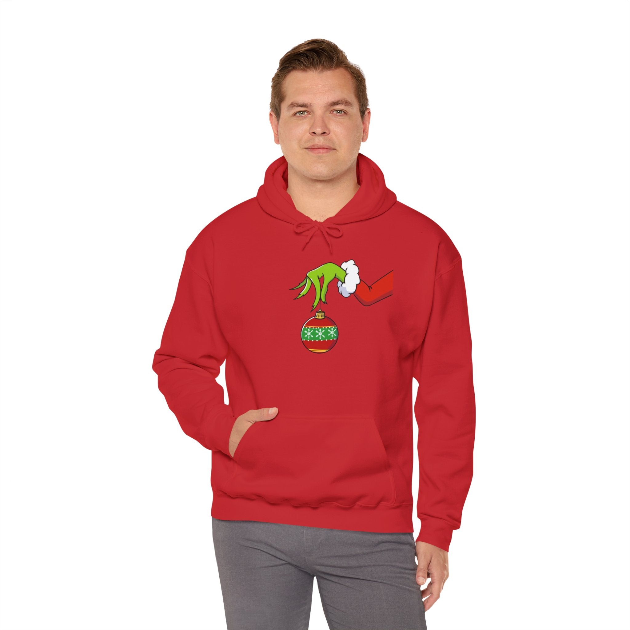 Grinch Ornament Christmas Movie Unisex Hoodie