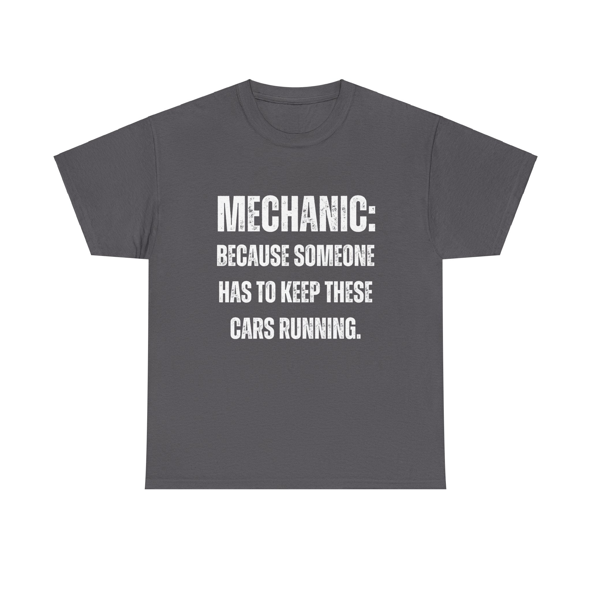 Funny Auto Car Mechanic Technician Graphic Novelty Unisex T-Shirt