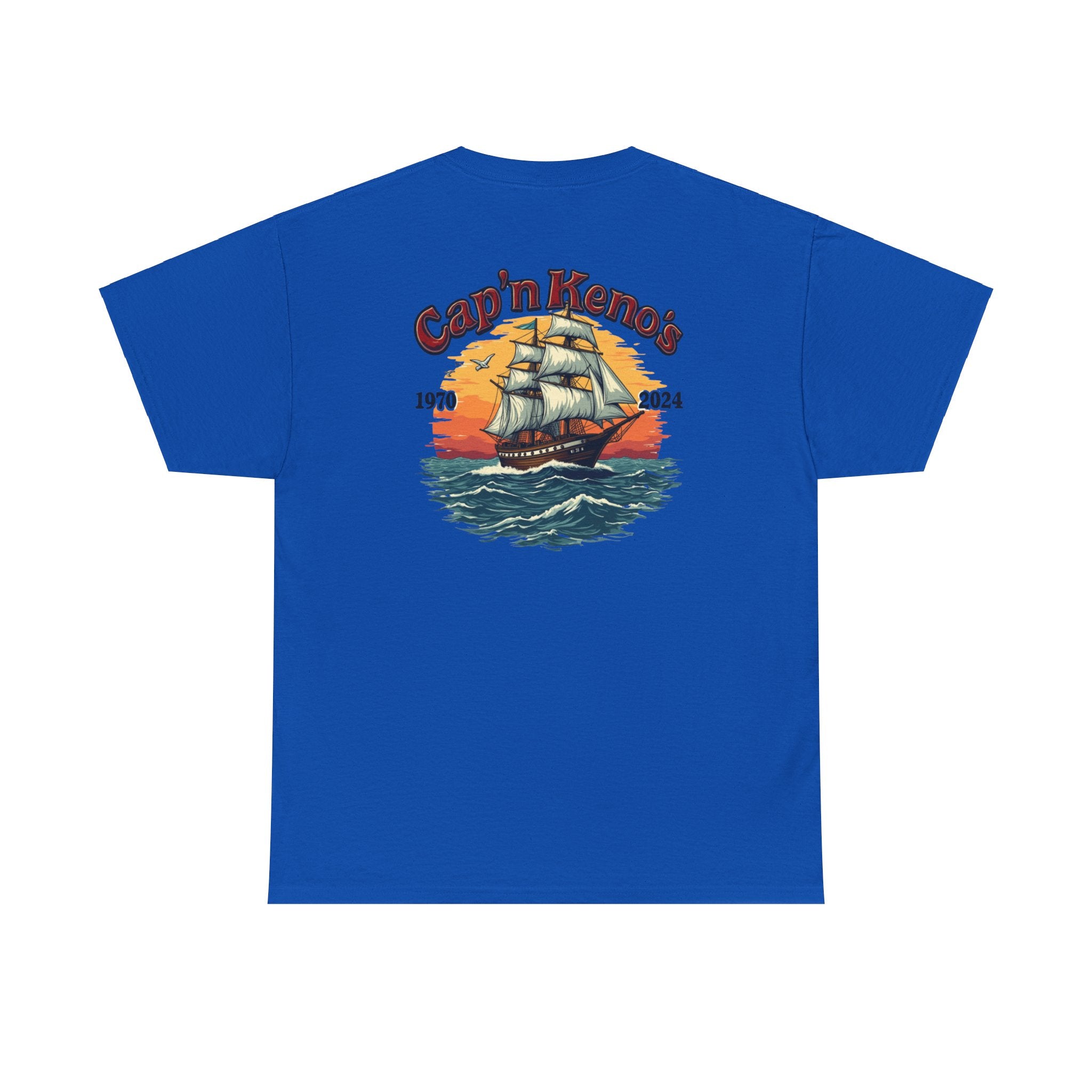 Cap'n Kenos Encinitas California Tribute Sailor Graphic Tee