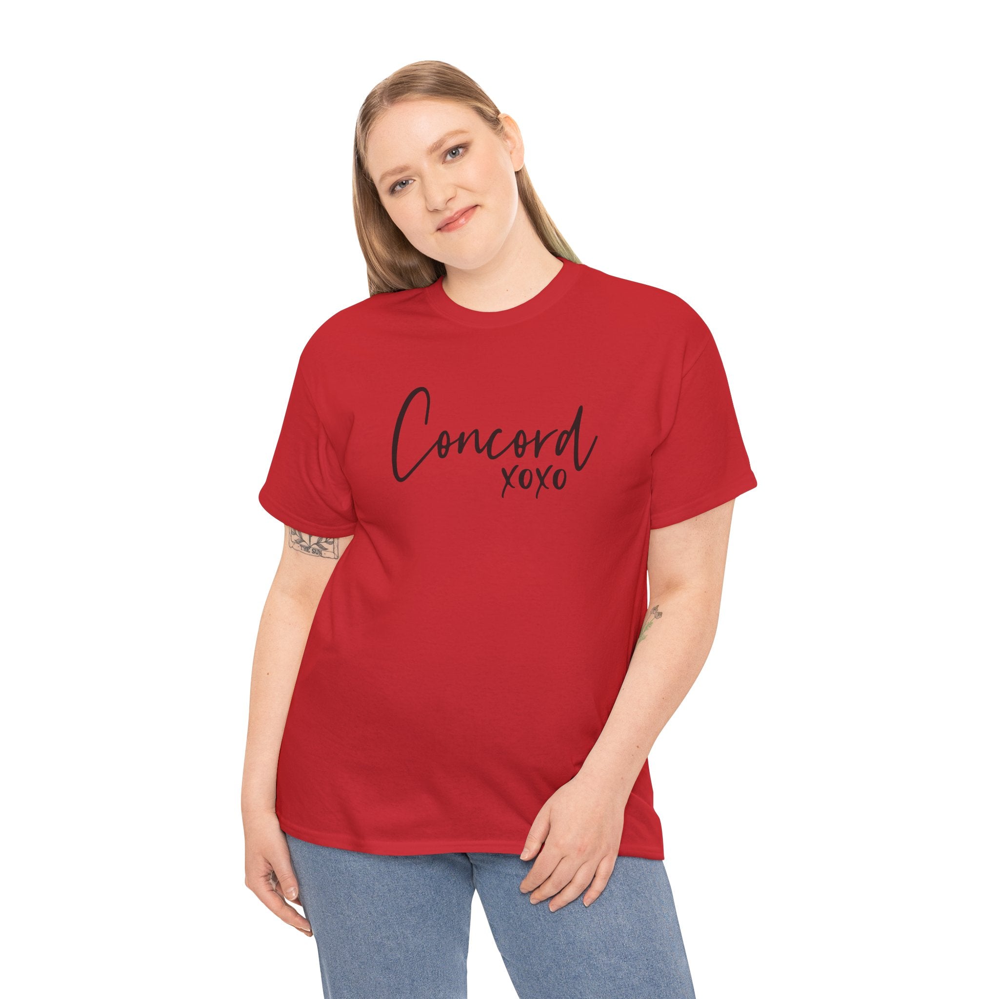 Concord North Carolina NC State Cursive Unisex T-Shirt