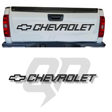 Cargar imagen en el visor de la galería, Calcomanías CHEVY CHEVROLET Adhesivo de vinilo Silverado 1500 Letras para portón trasero 454 SS