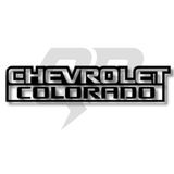 Calcomanía con el logotipo todoterreno del Chevy Colorado