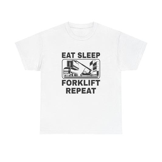 Funny Forklift Unisex Graphic Novelty T-Shirt