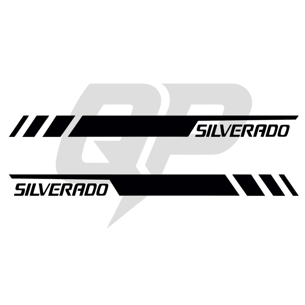 Calcomanías laterales todoterreno para Chevy Silverado (juego de 2)
