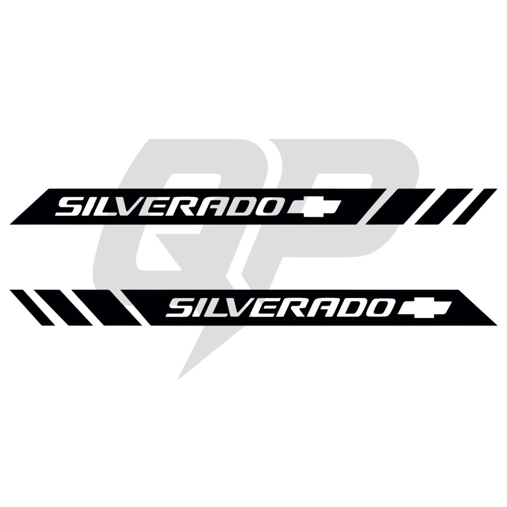 Calcomanías laterales todoterreno para Chevy Silverado (juego de 2)