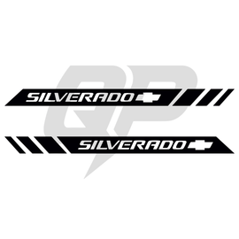 Calcomanías laterales todoterreno para Chevy Silverado (juego de 2)