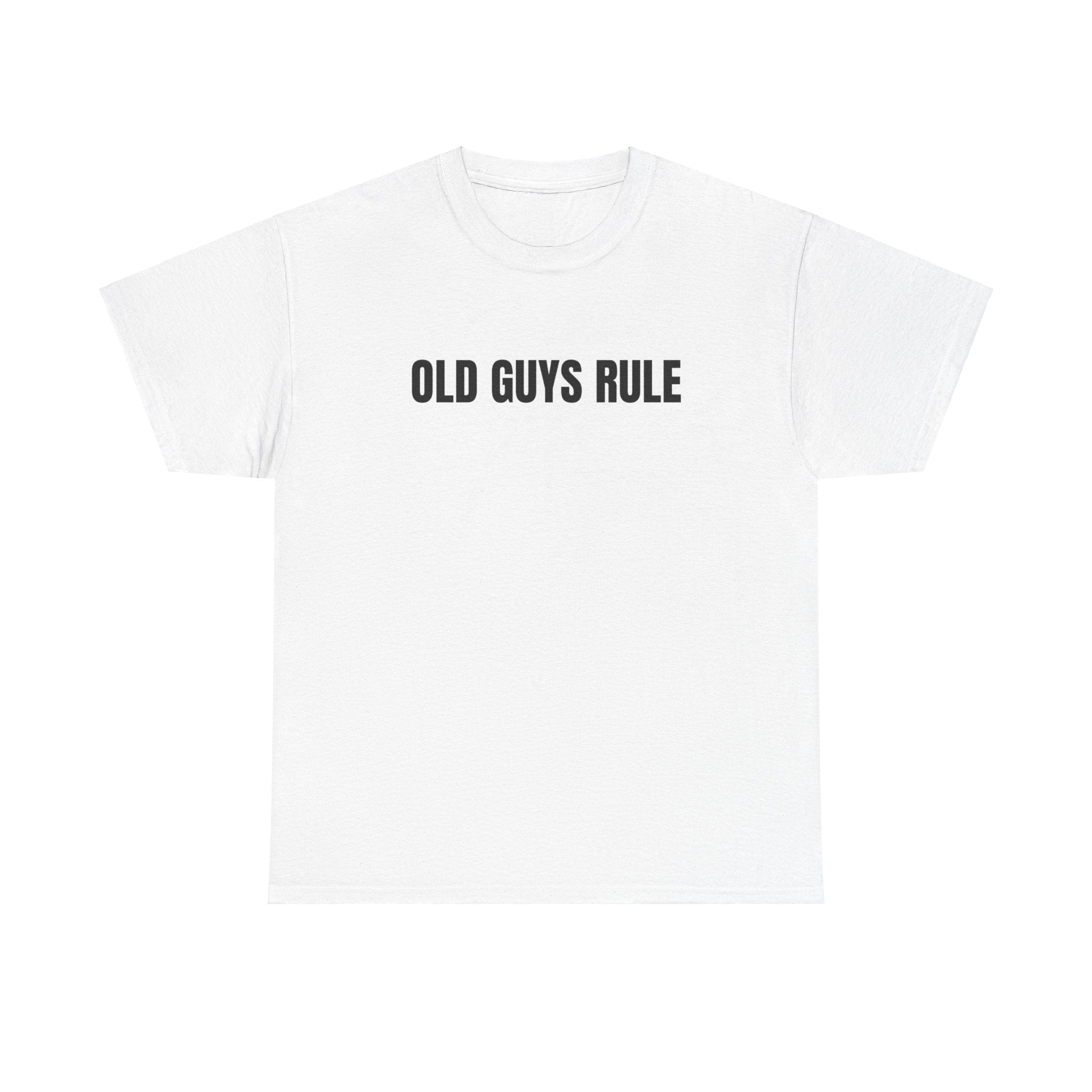 Old Guys Rule Funny Graphic Novelty Gift Unisex T-Shirt