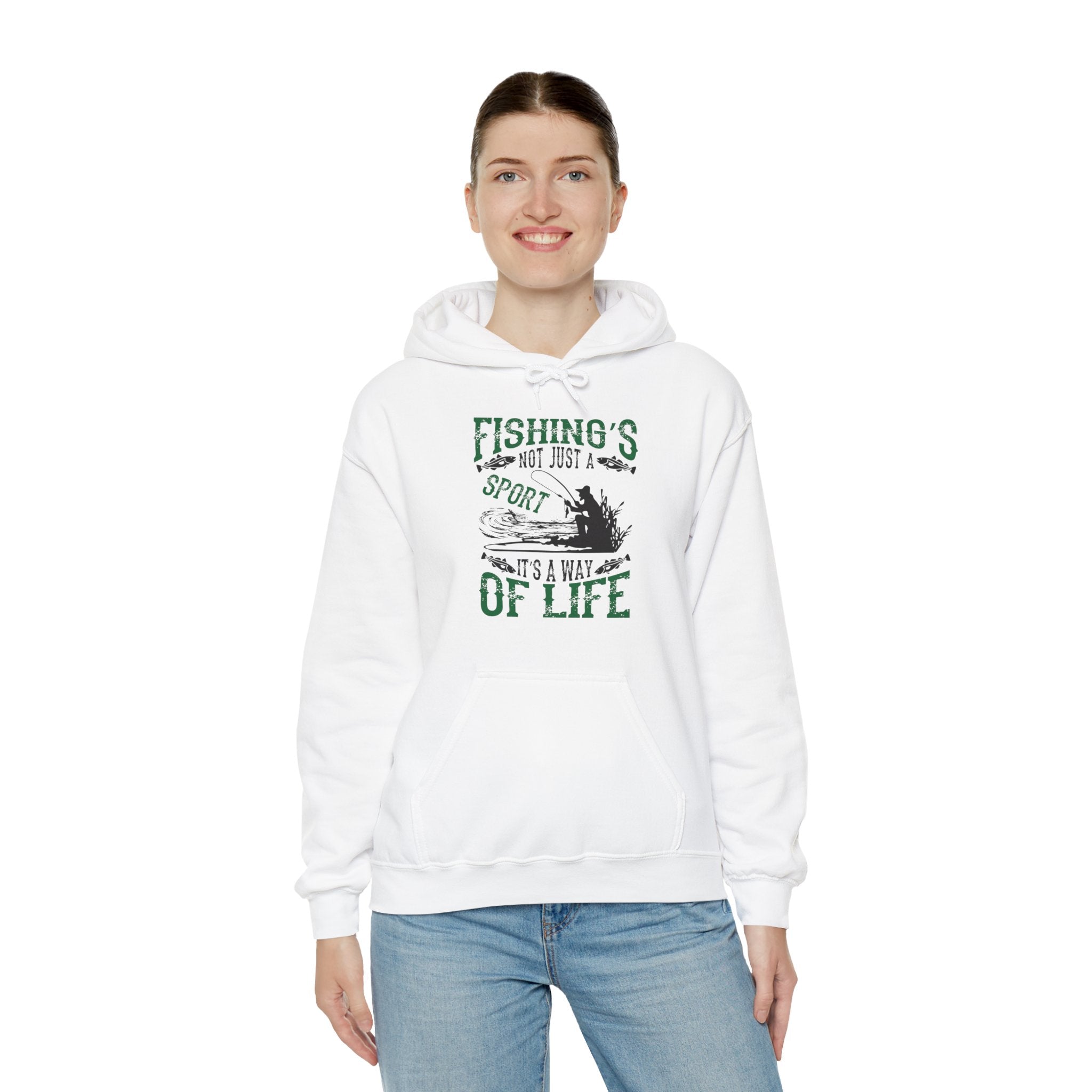 Funny Fishing Boating Unisex Hoodie