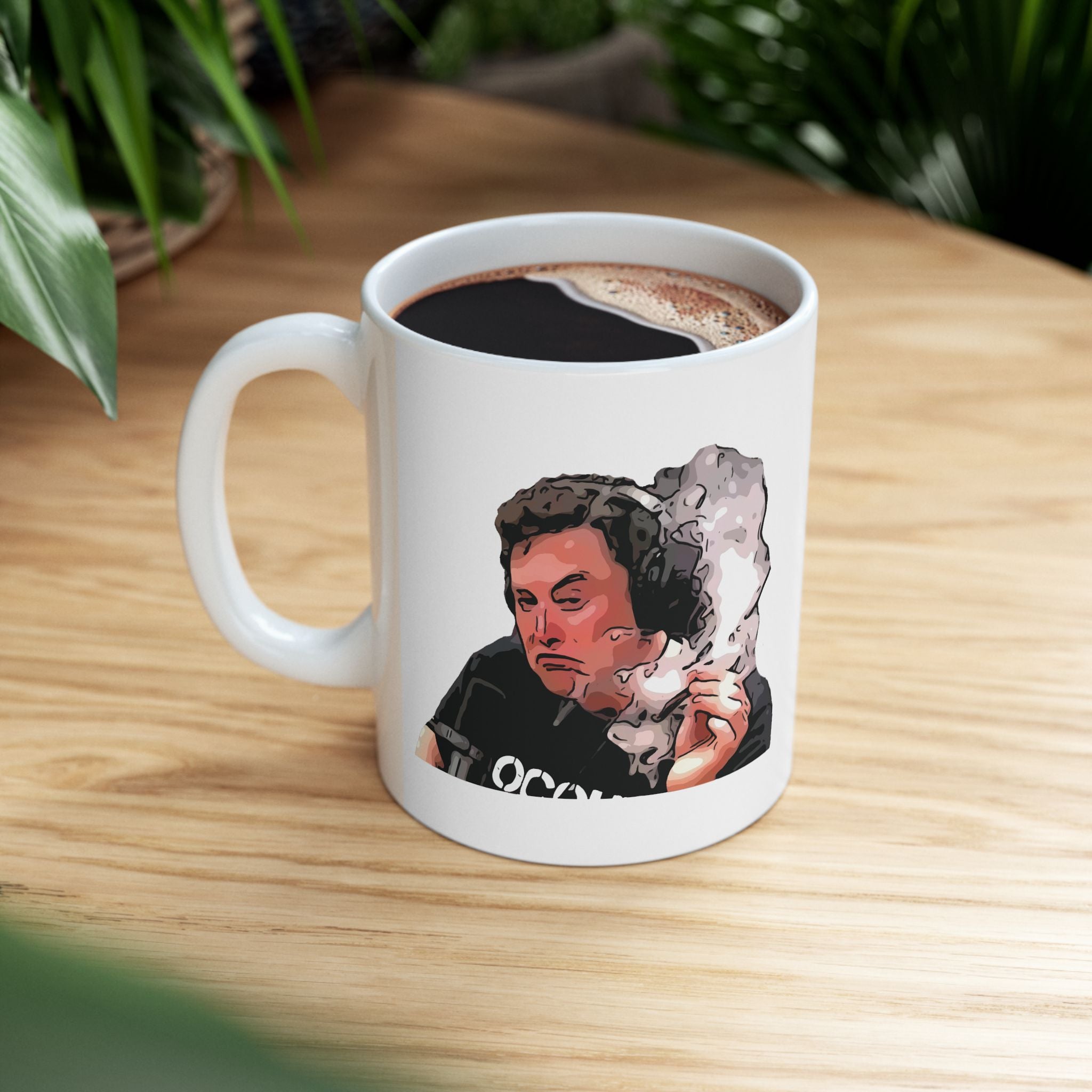 Elon Musk Meme Ceramic Coffee Mug