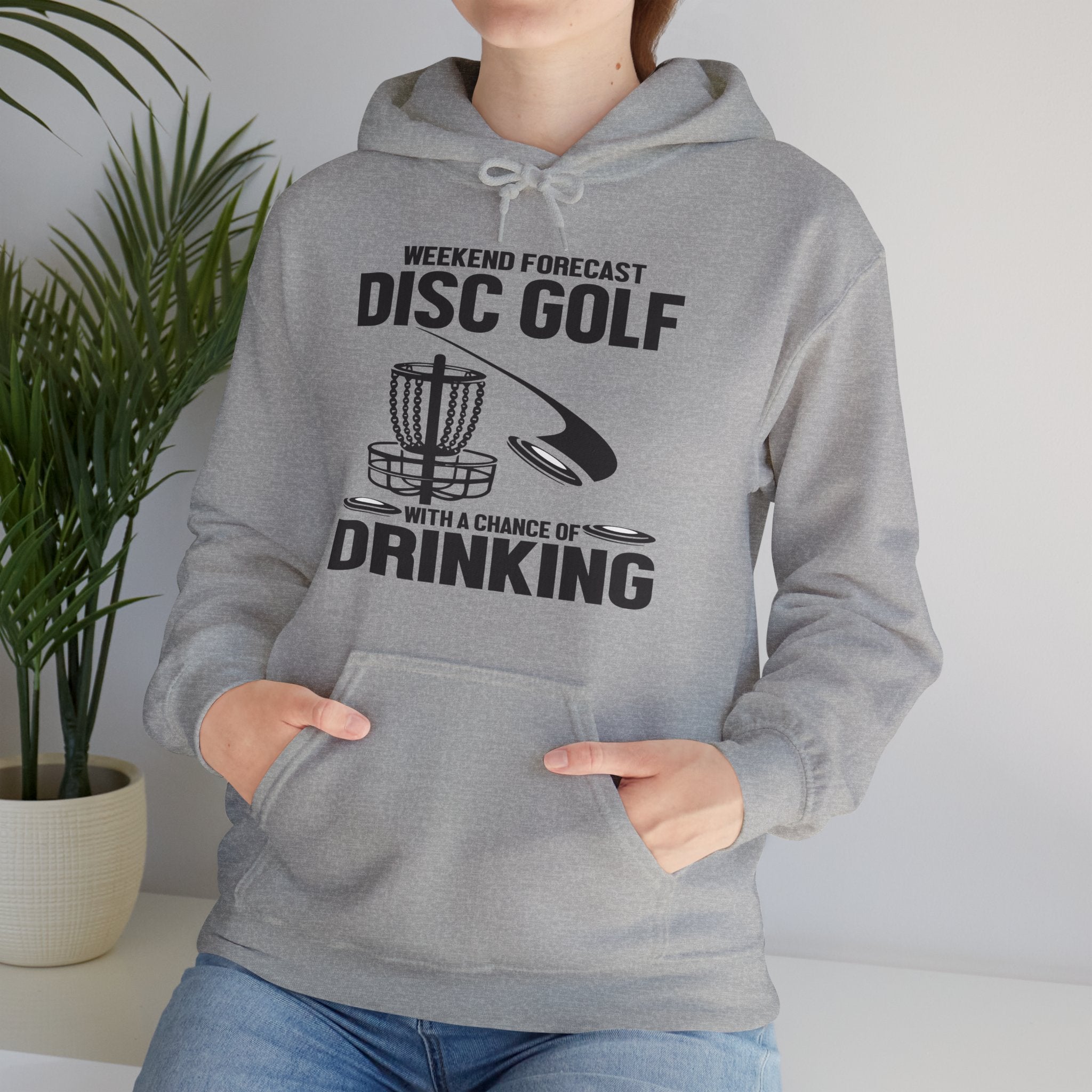 Funny Disc Golf Drinking Sport Unisex Hoodie