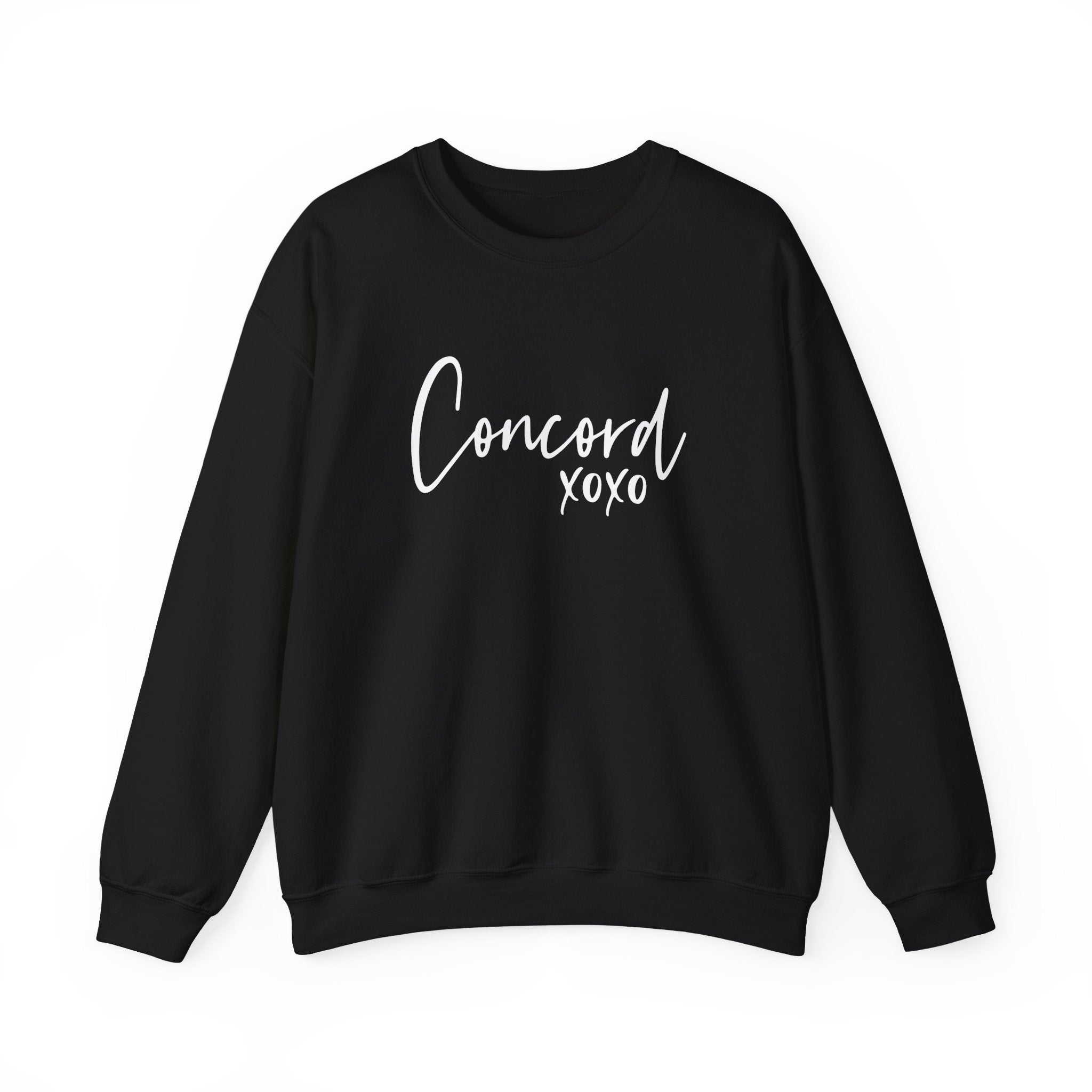 Concord North Carolina NC State Cursive Crewneck Sweatshirt