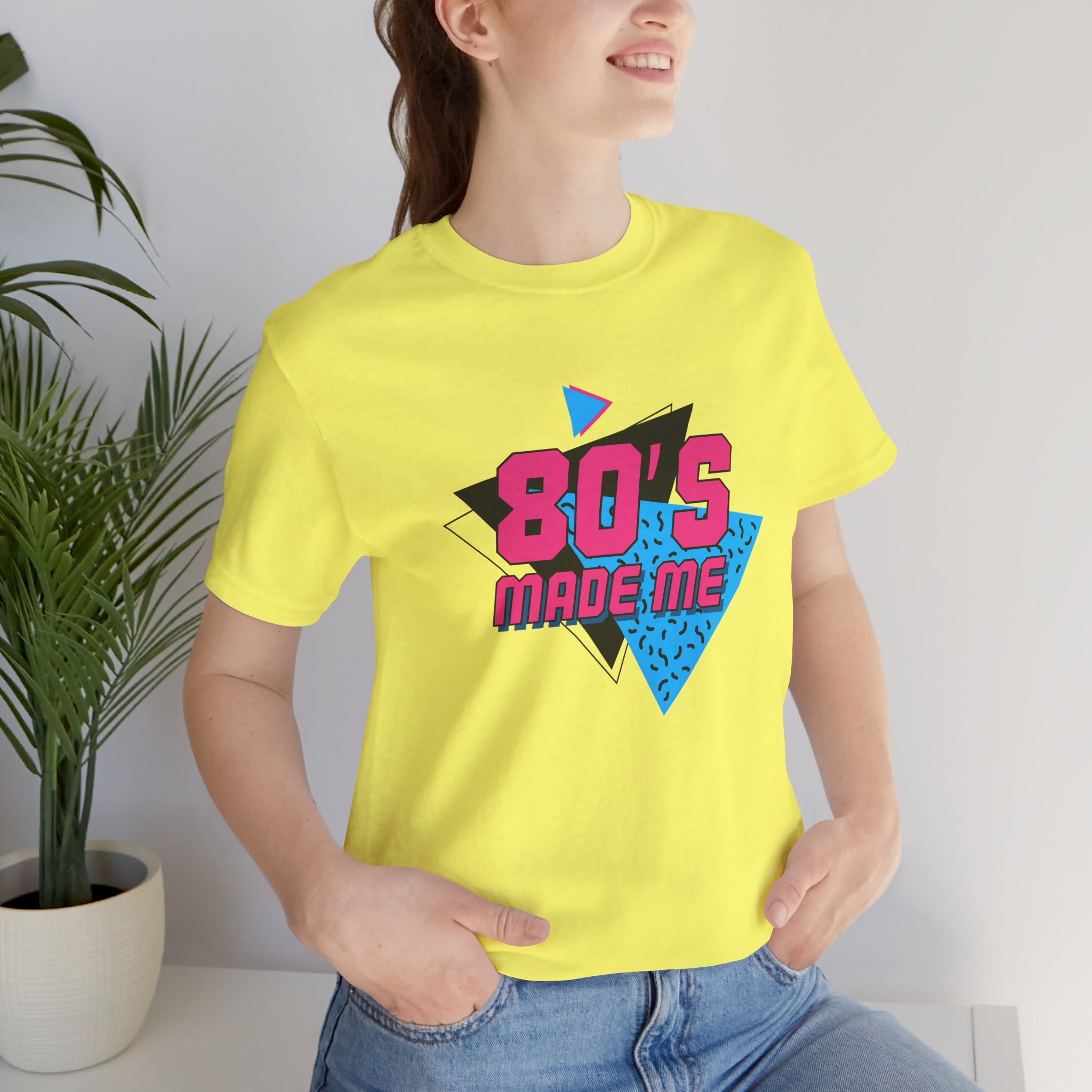 80's Made Me Unisex Novelty Graphic Tee