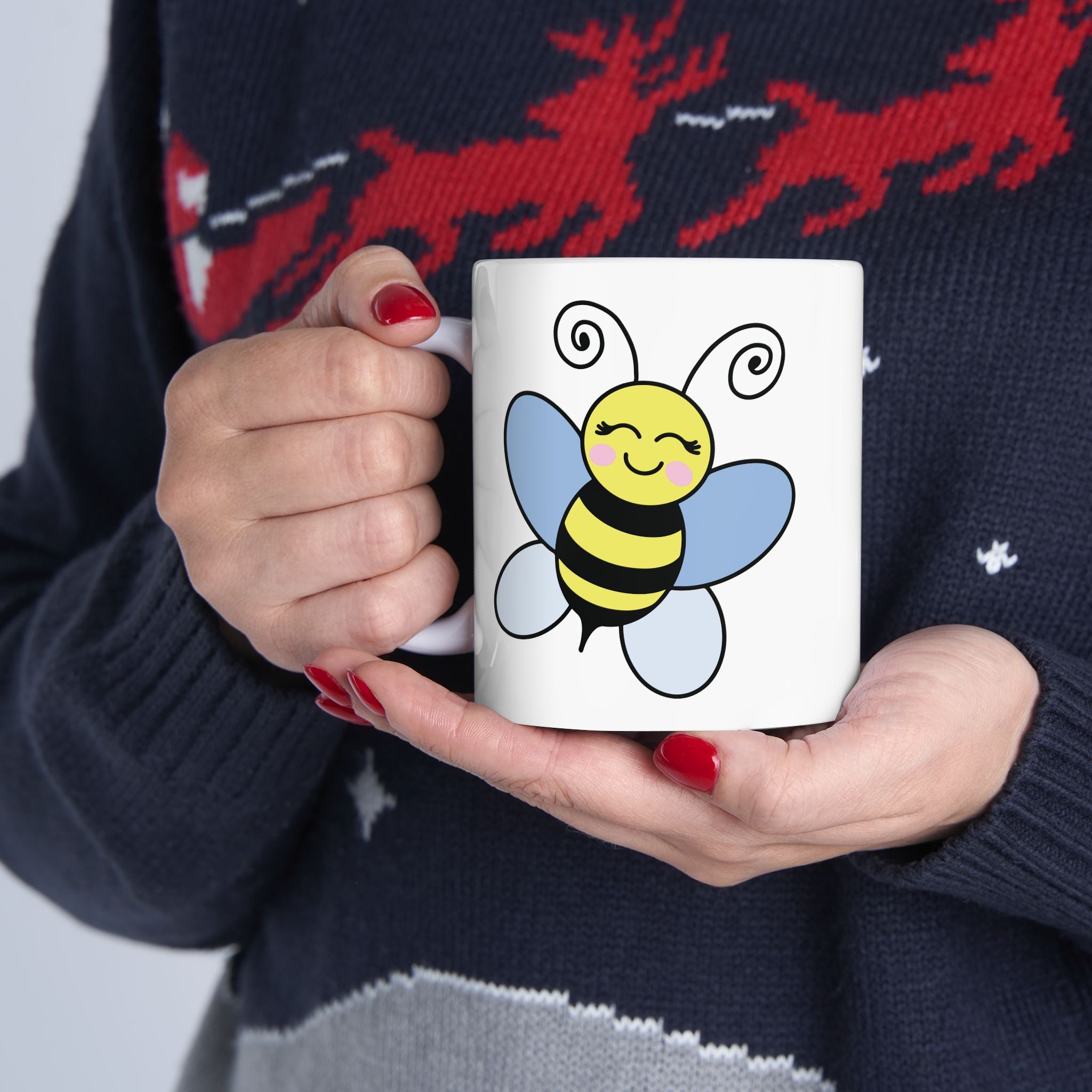 Cute Bumble Bee Ceramic Coffee Mug