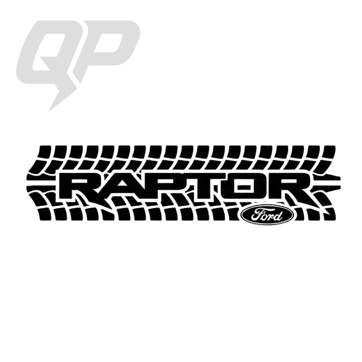 Calcomanía de pista de neumáticos de carreras Ford Raptor