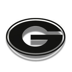 UGA Stickers - Georgia Bulldogs G Logo 12-Inch Vinyl Decal Car Truck Window Sticker - Georgia Sticker for UGA Fan Vehicles