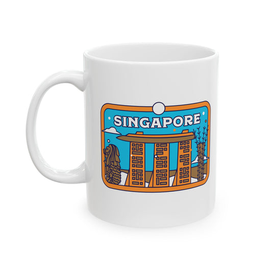 Singapore Souvenir Travel Ceramic Coffee Mug