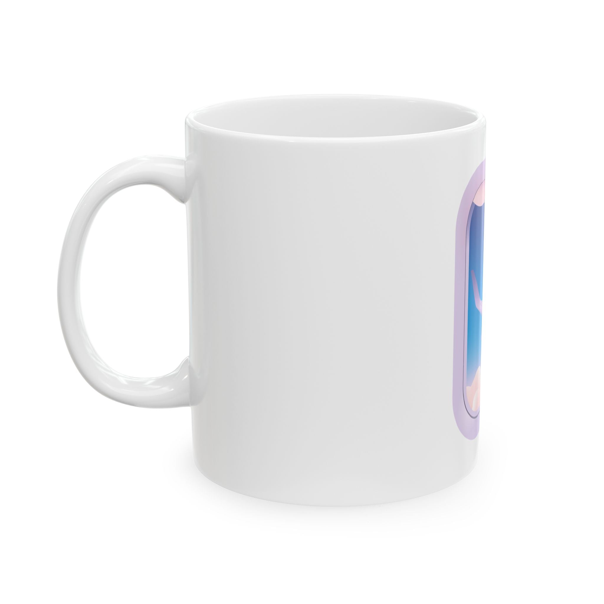 Cute Aesthetic Airplane Ceramic Teen Coffee Mug