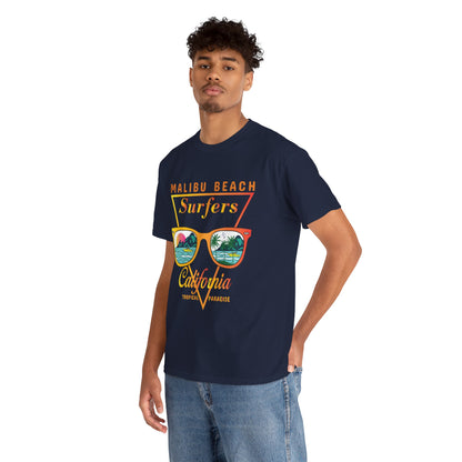 Malibu Beach Los Angeles California Souvenir Unisex T-Shirt