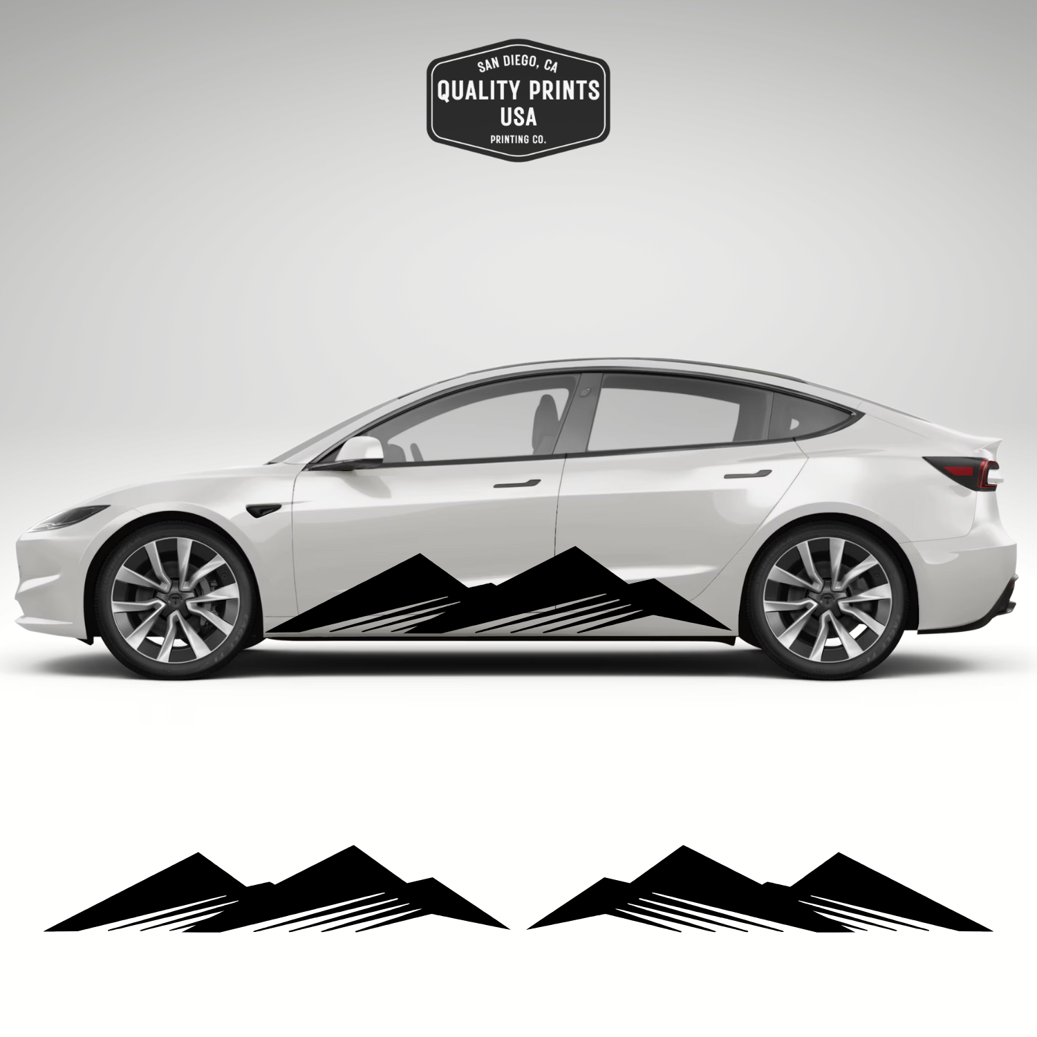 Tesla model 3 decals (Multiple Styles)