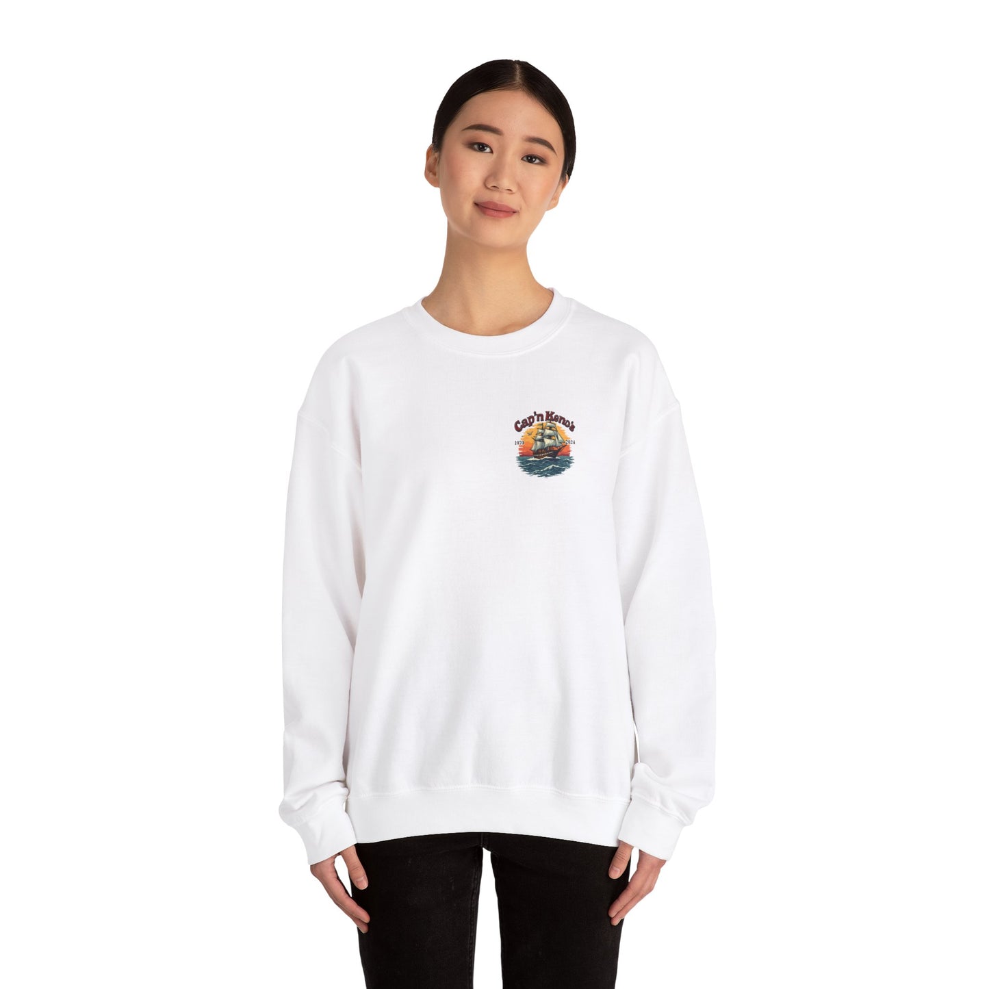 Cap'n Kenos Encinitas California Tribute Sailor Graphic Unisex Sweatshirt