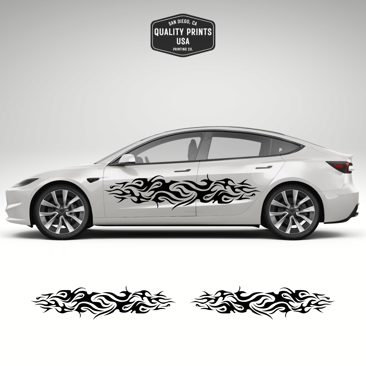 Tesla model 3 decals (Multiple Styles)