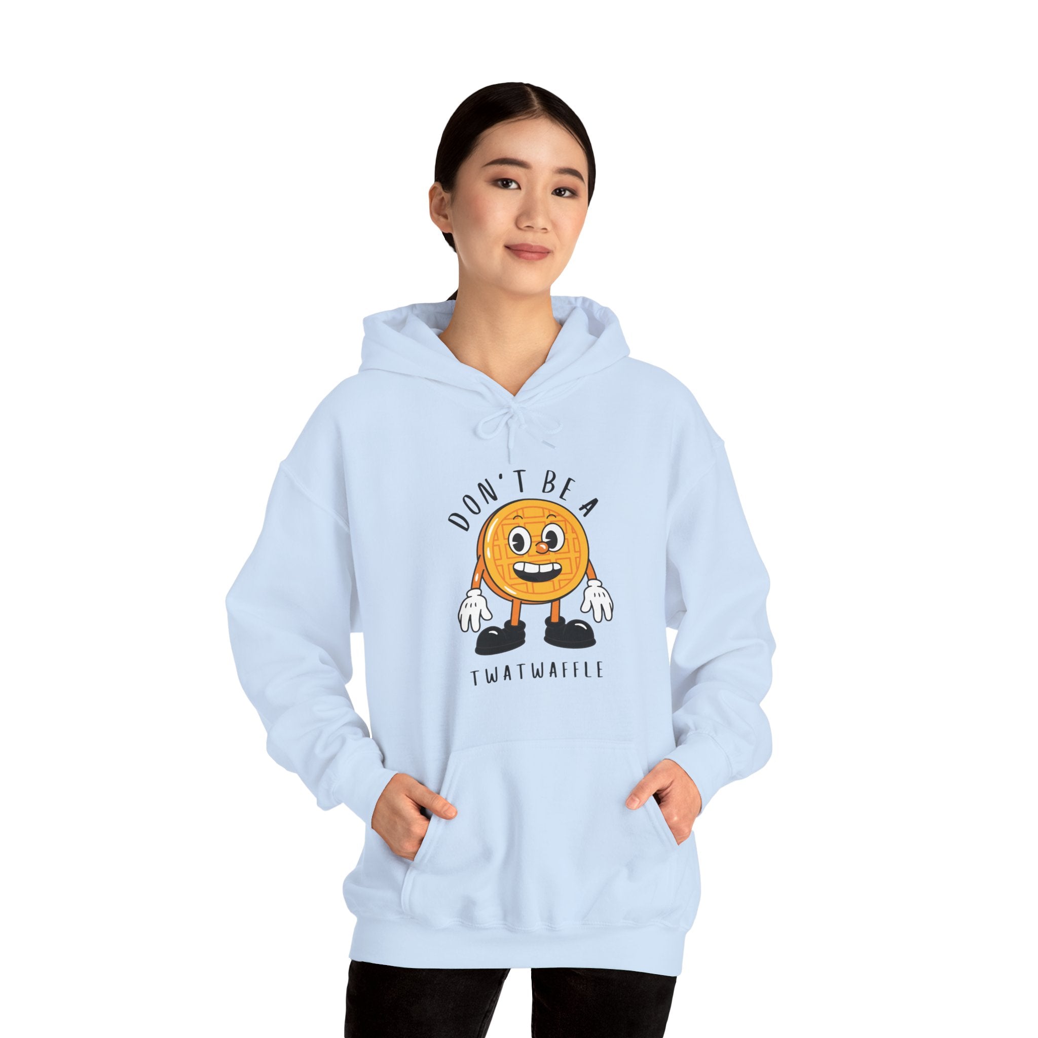 Funny Don't Be A Twatwaffle Waffle Unisex Graphic Novelty Hoodie