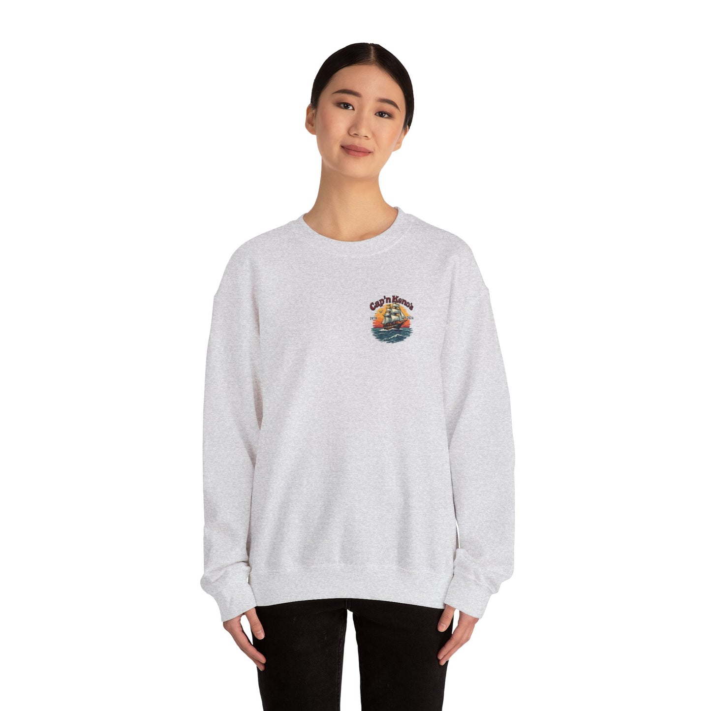 Cap'n Kenos Encinitas California Tribute Sailor Graphic Unisex Sweatshirt