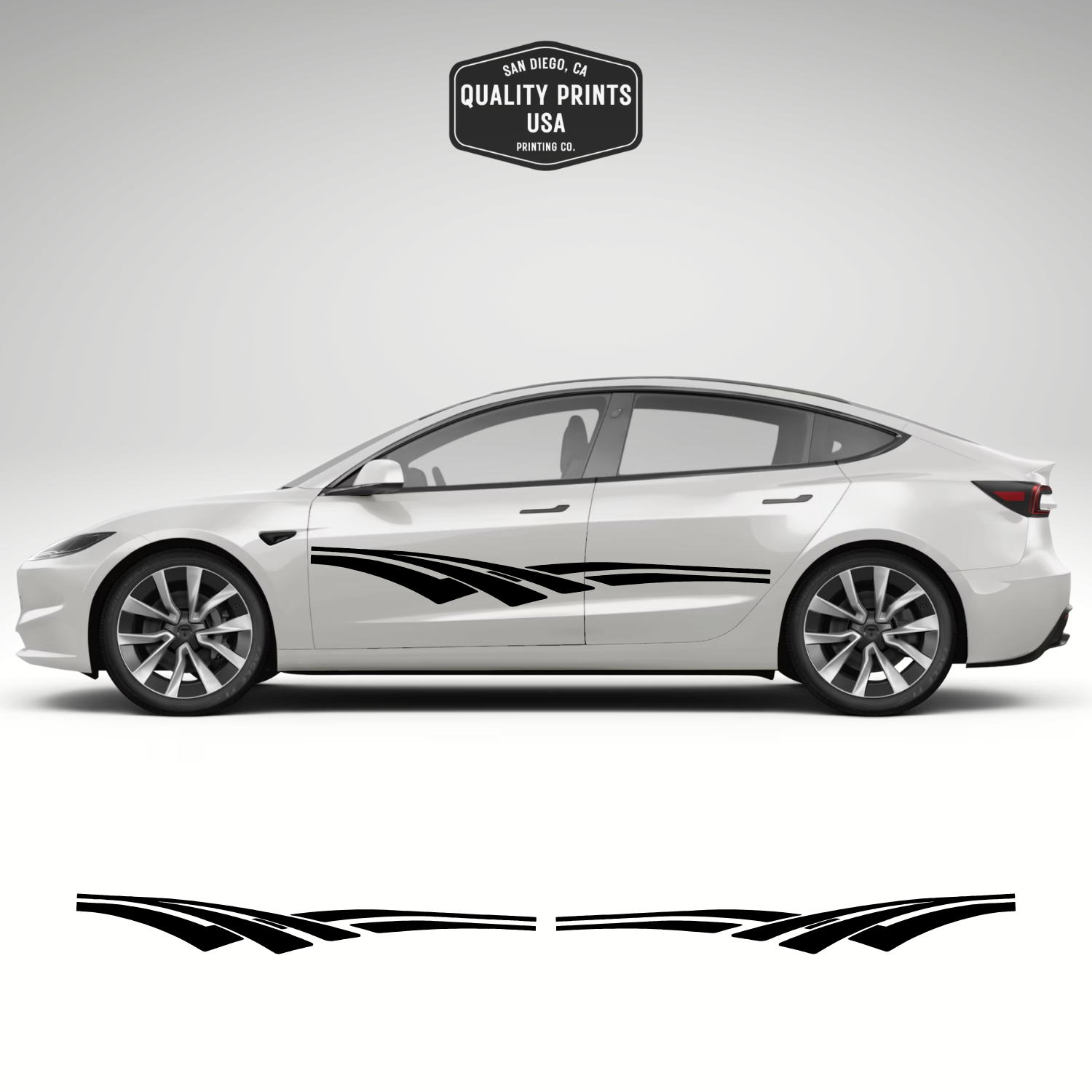 Tesla model 3 decals (Multiple Styles)