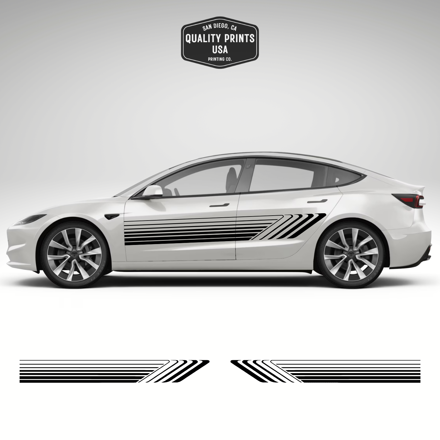 Tesla model 3 decals (Multiple Styles)