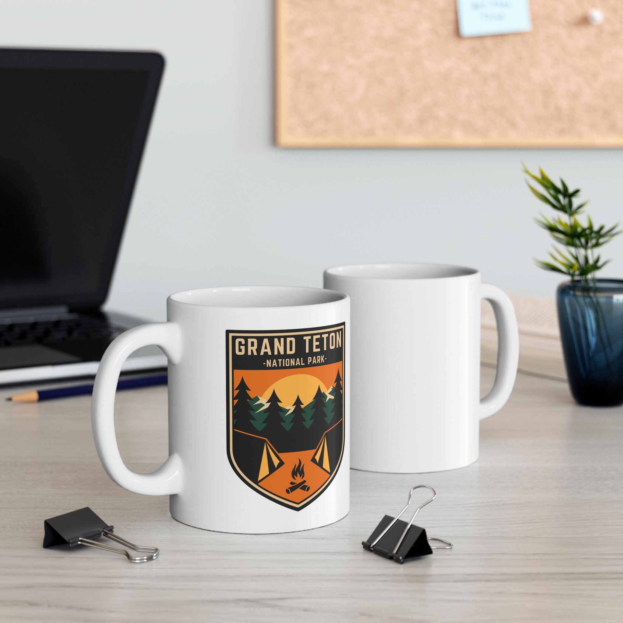 Grand Teton National Park Souvenir Ceramic Coffee Mug