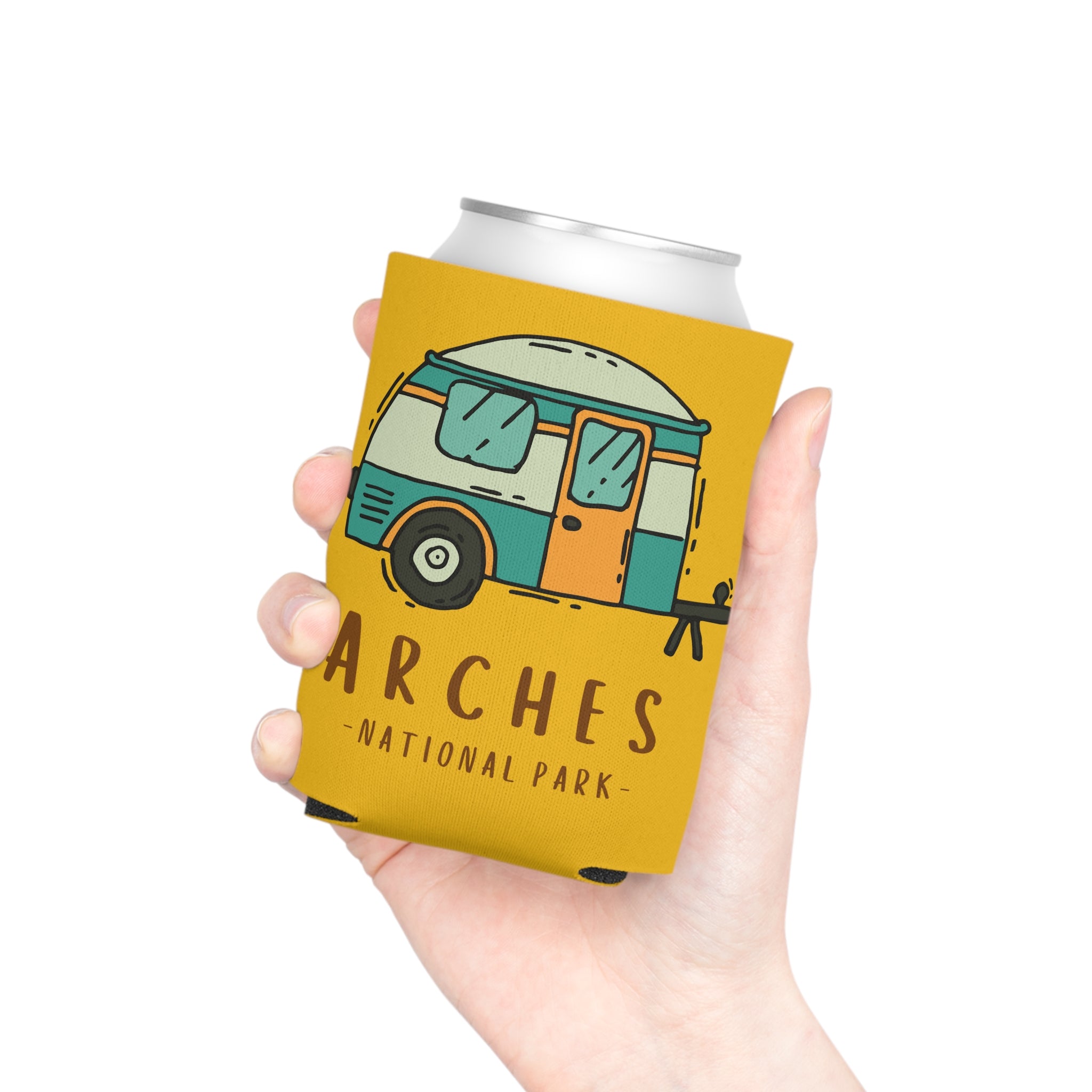 Arches National Park Souvenir Beer Soda Can Cooler Koozie