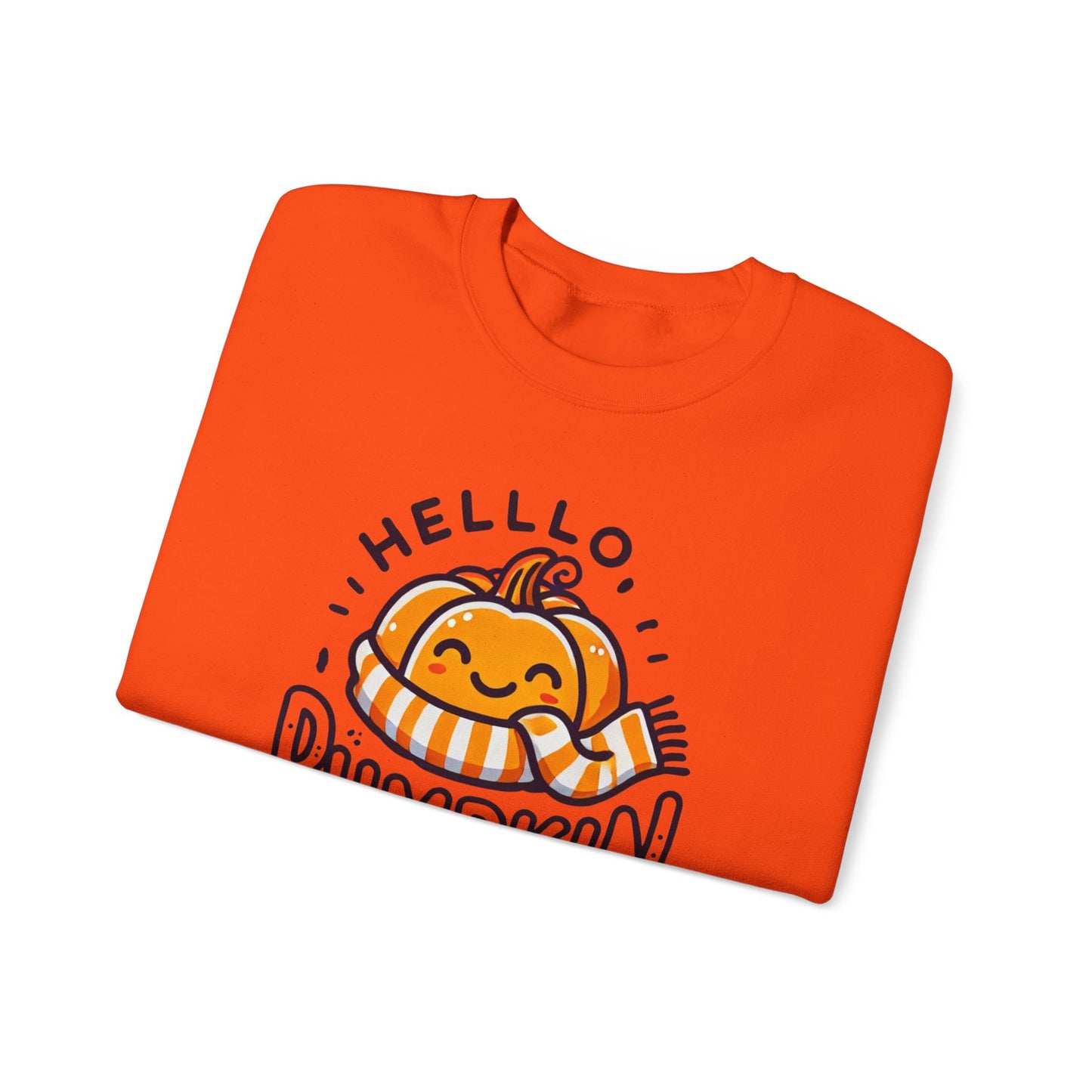 Hello, Pumpkin Smiling Pumpkin Sweatshirt