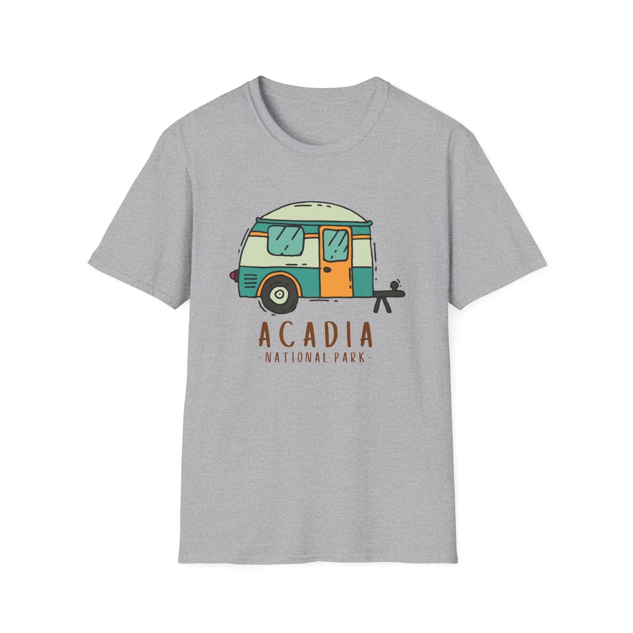 Acadia National Park Travel Camper Souvenir Outdoor Camping T-Shirt