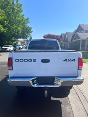 Tailgate Letter Decals Fits 1994-2002 Dodge Pickup Truck 1500 2500 3500 Models