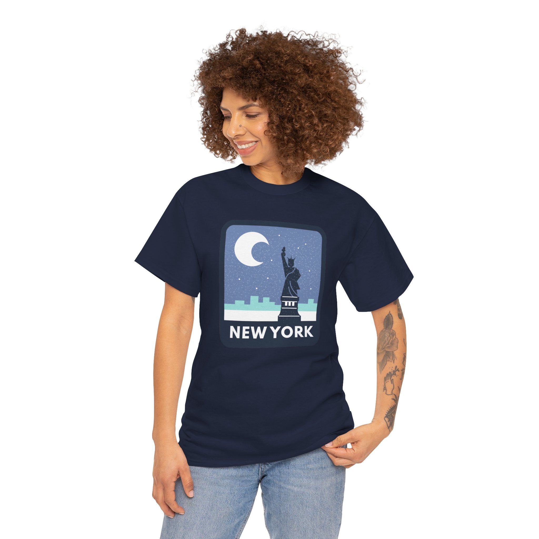 New York NY Statue Of Liberty Souvenir Travel Gift Men's Women's T-Shirt