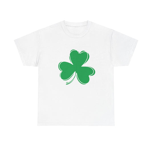 Four Leaf Clover ST. Lucky Patrick's Day Unisex Graphic Novelty Tee