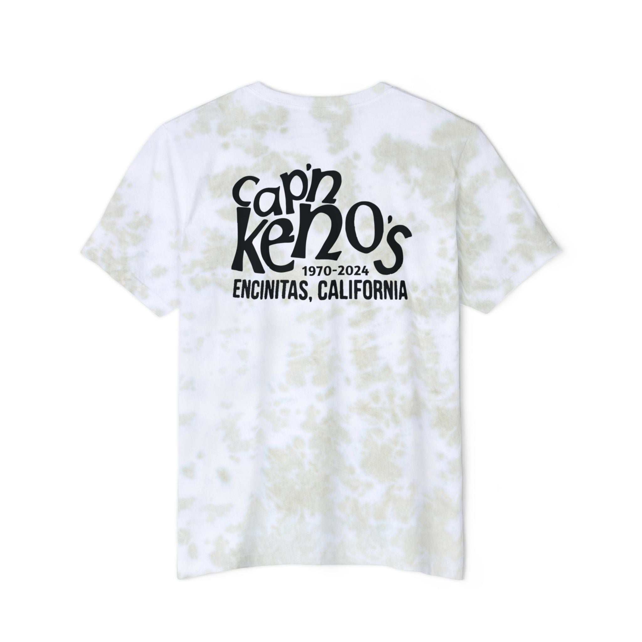 Cap'n Kenos Unisex Tie-Dyed T-Shirt