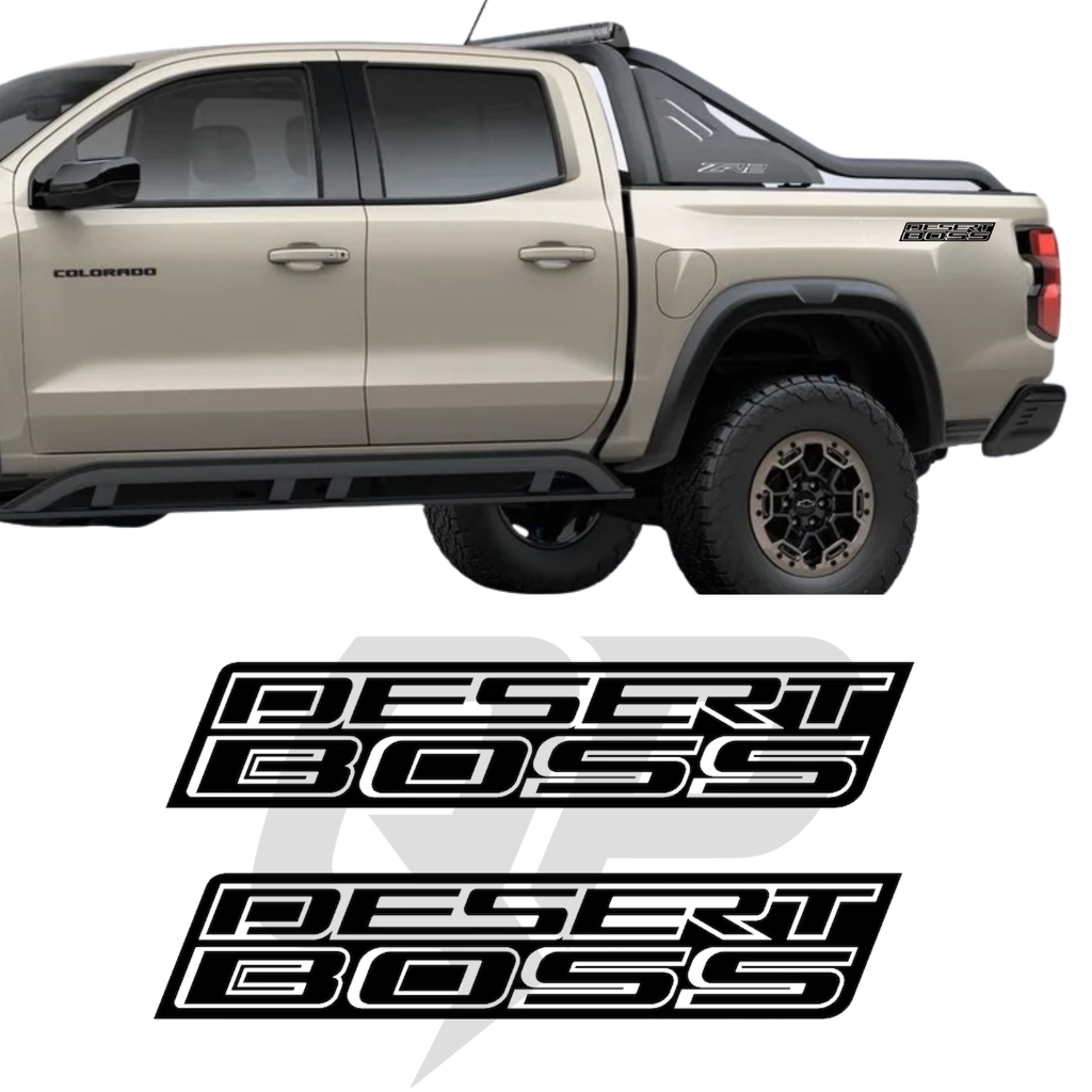 Chevy Colorado Desert Boss Rear Fender Decal Kit