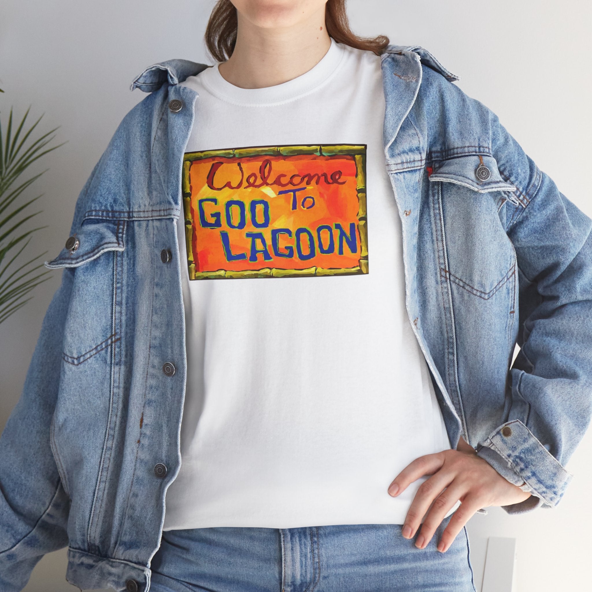 The Goo Lagoon Funny Cartoon Meme Graphic Novelty Gift Unisex T-Shirt