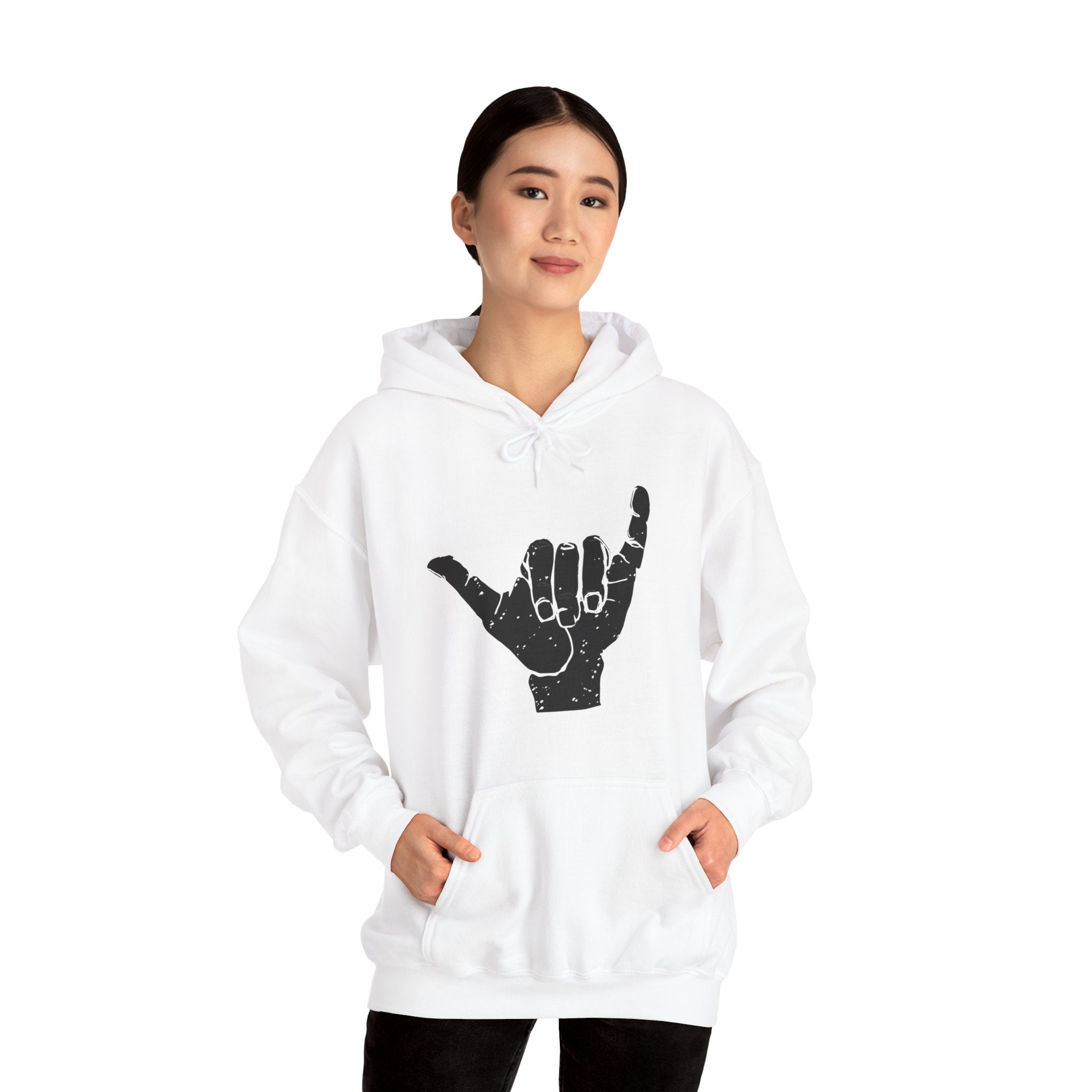 Shaka Hand Summer Surf Unisex Hoodie