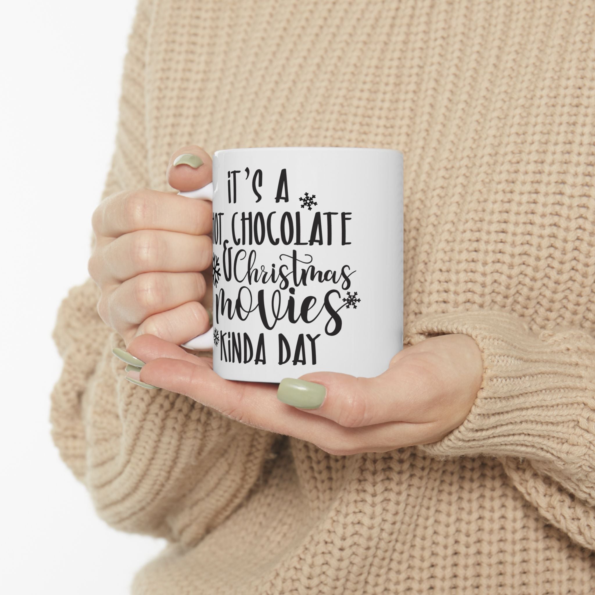 Cute Christmas Holiday Gift Womens Ceramic Coffee Mug