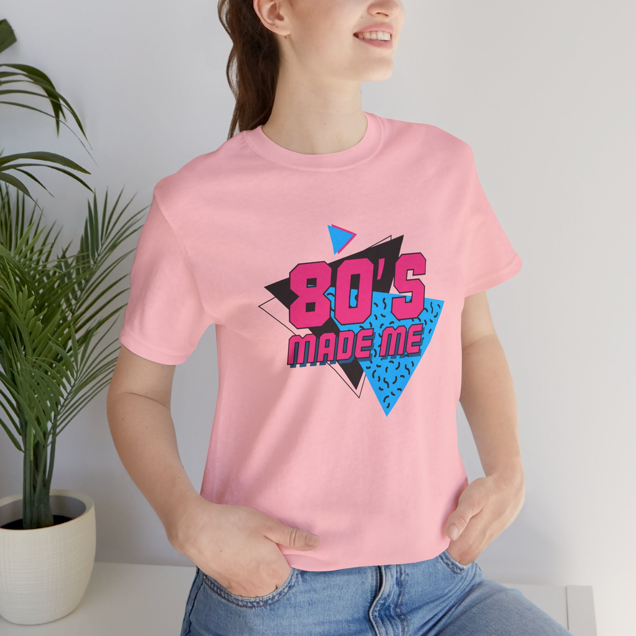 80's Made Me Unisex Novelty Graphic Tee