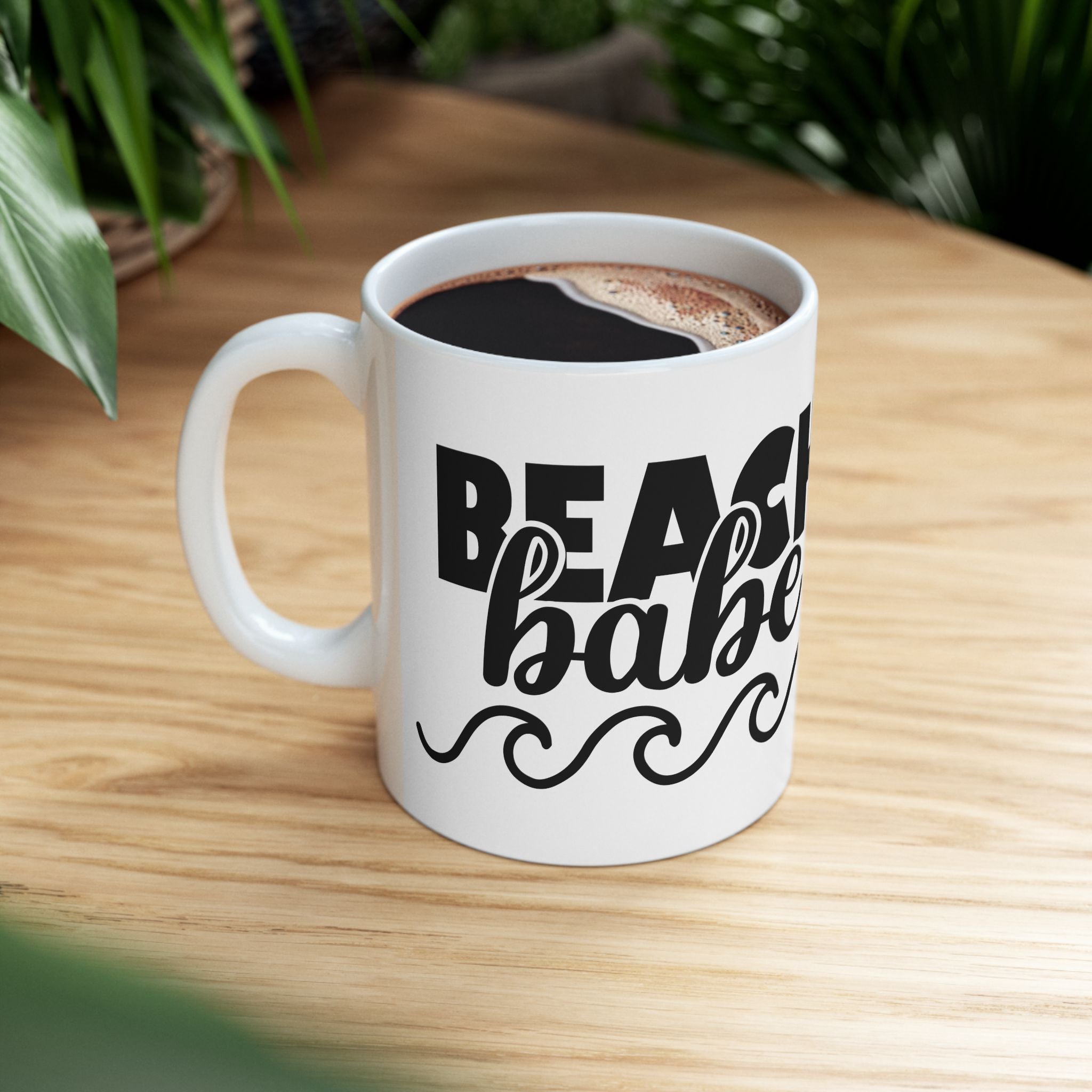 Beach Babe Cute Ceramic Coffee Mug