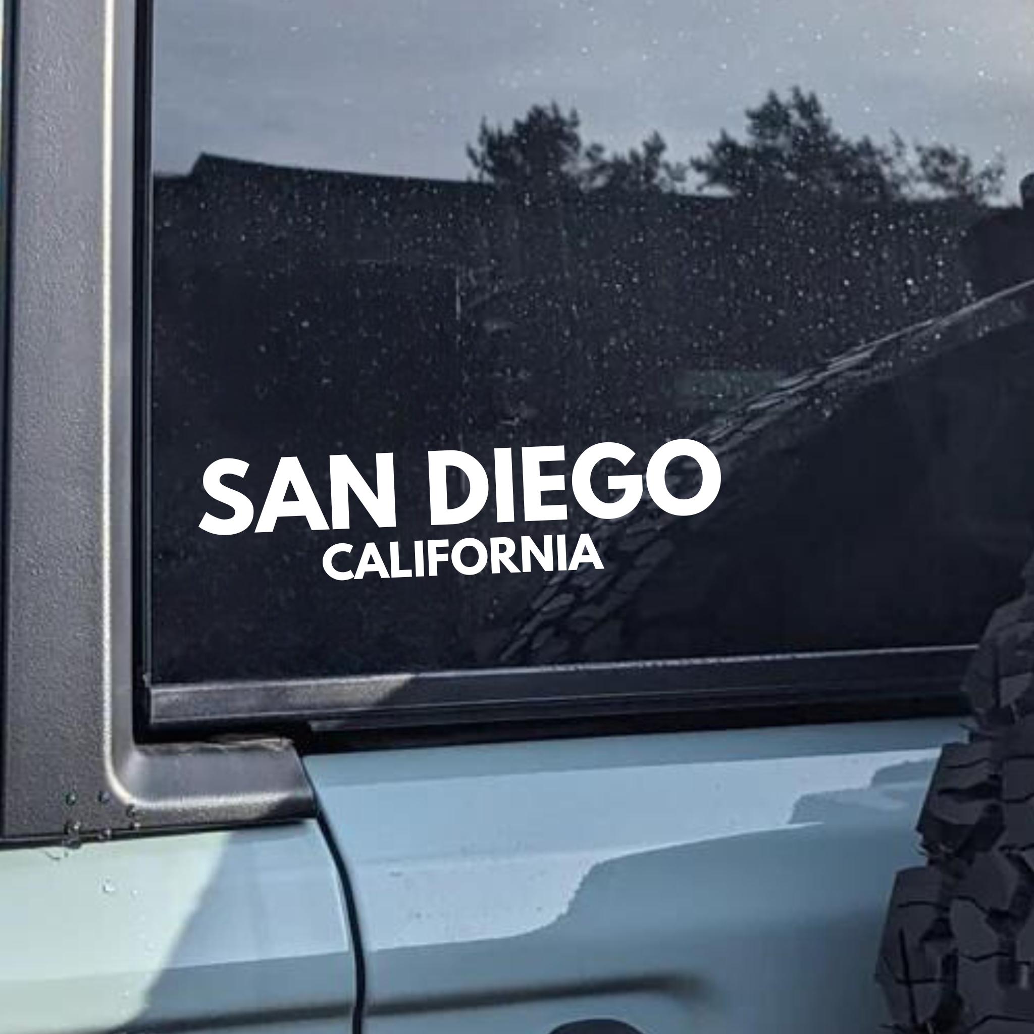 San Diego California CA Decal