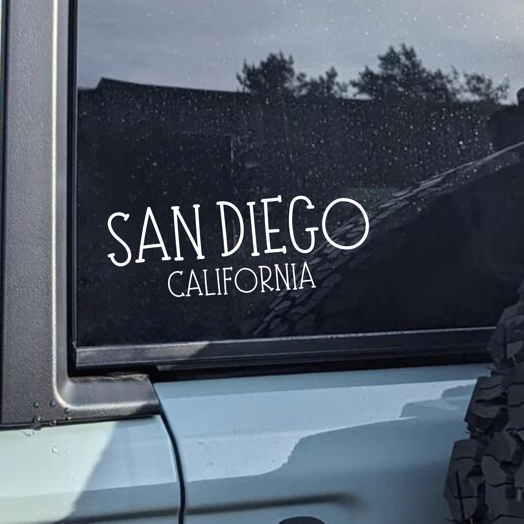 San Diego California CA Decal