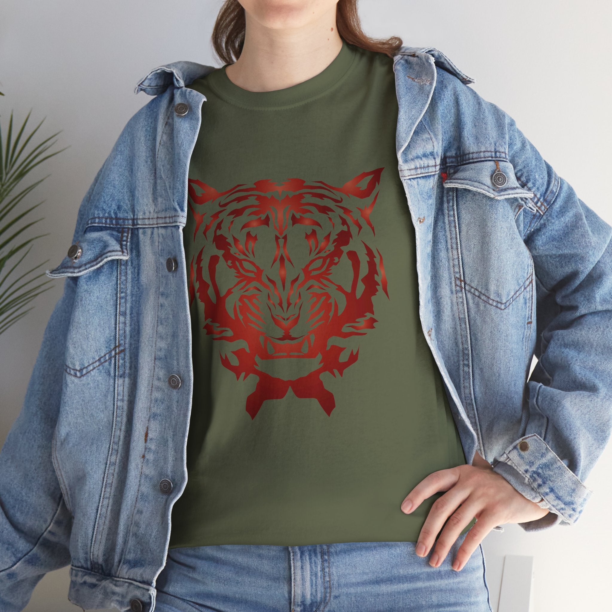 Red Tiger Animal Unisex T-Shirt