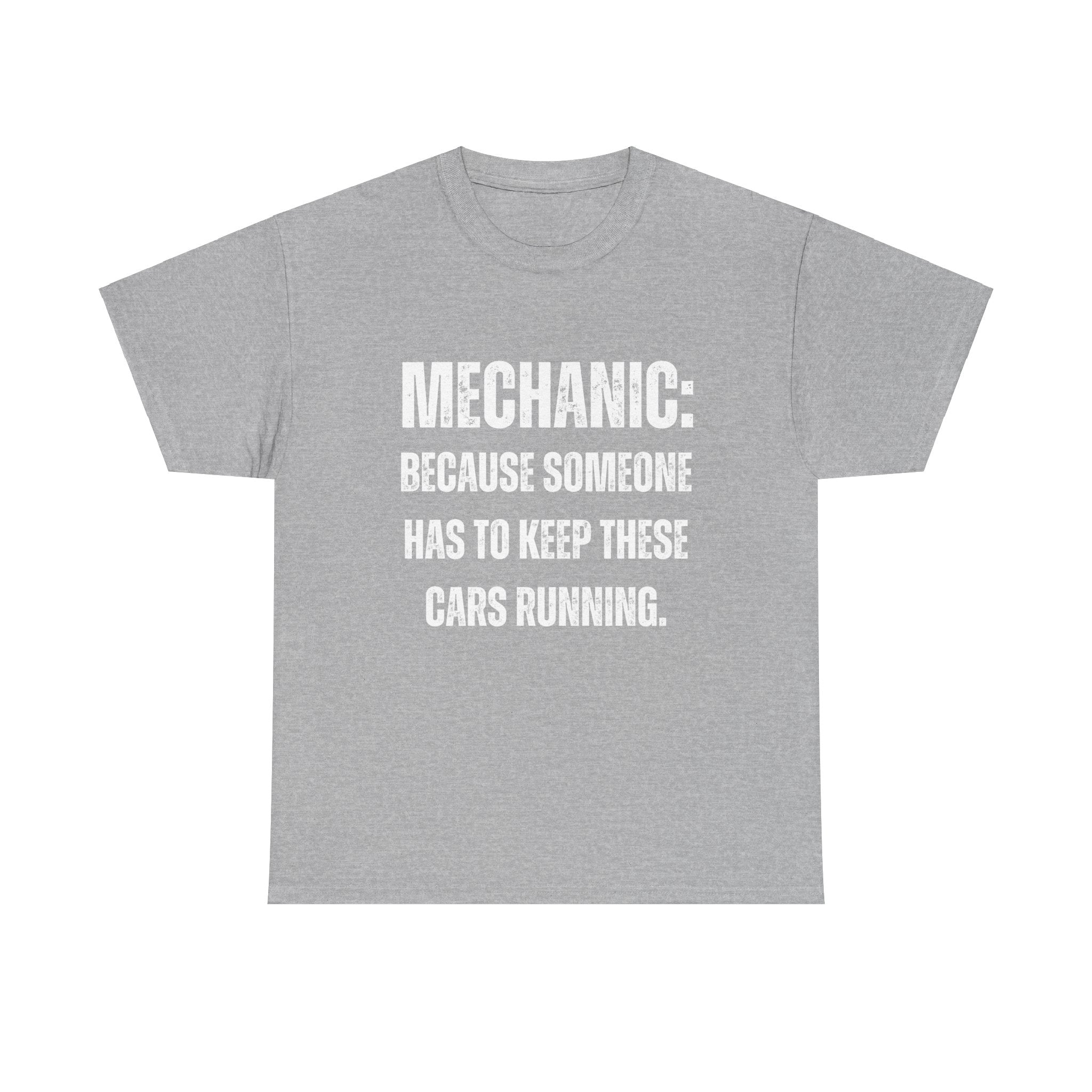 Funny Auto Car Mechanic Technician Graphic Novelty Unisex T-Shirt