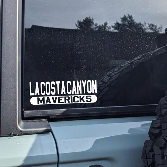 La Costa Canyon Maverick High School LCC Decals