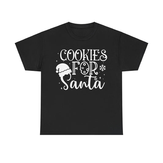 Cookies For Santa Christmas Holiday Unisex Men's Women's T-Shirt