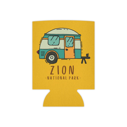 Zion National Park Souvenir Beer Soda Can Cooler Koozie